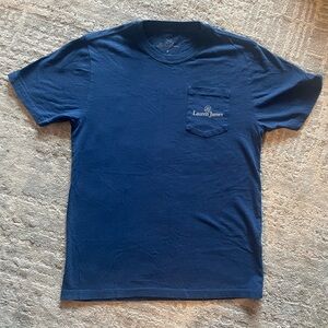 Lauren James Blue Short Sleeve Tee